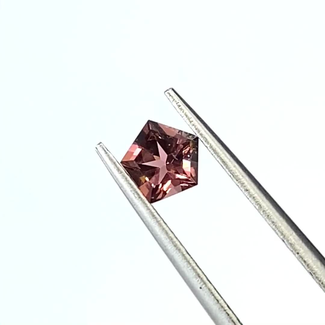 ◇ペンタゴンカット◇ピンクトルマリン SA(宝石名ピンク・トルマリン