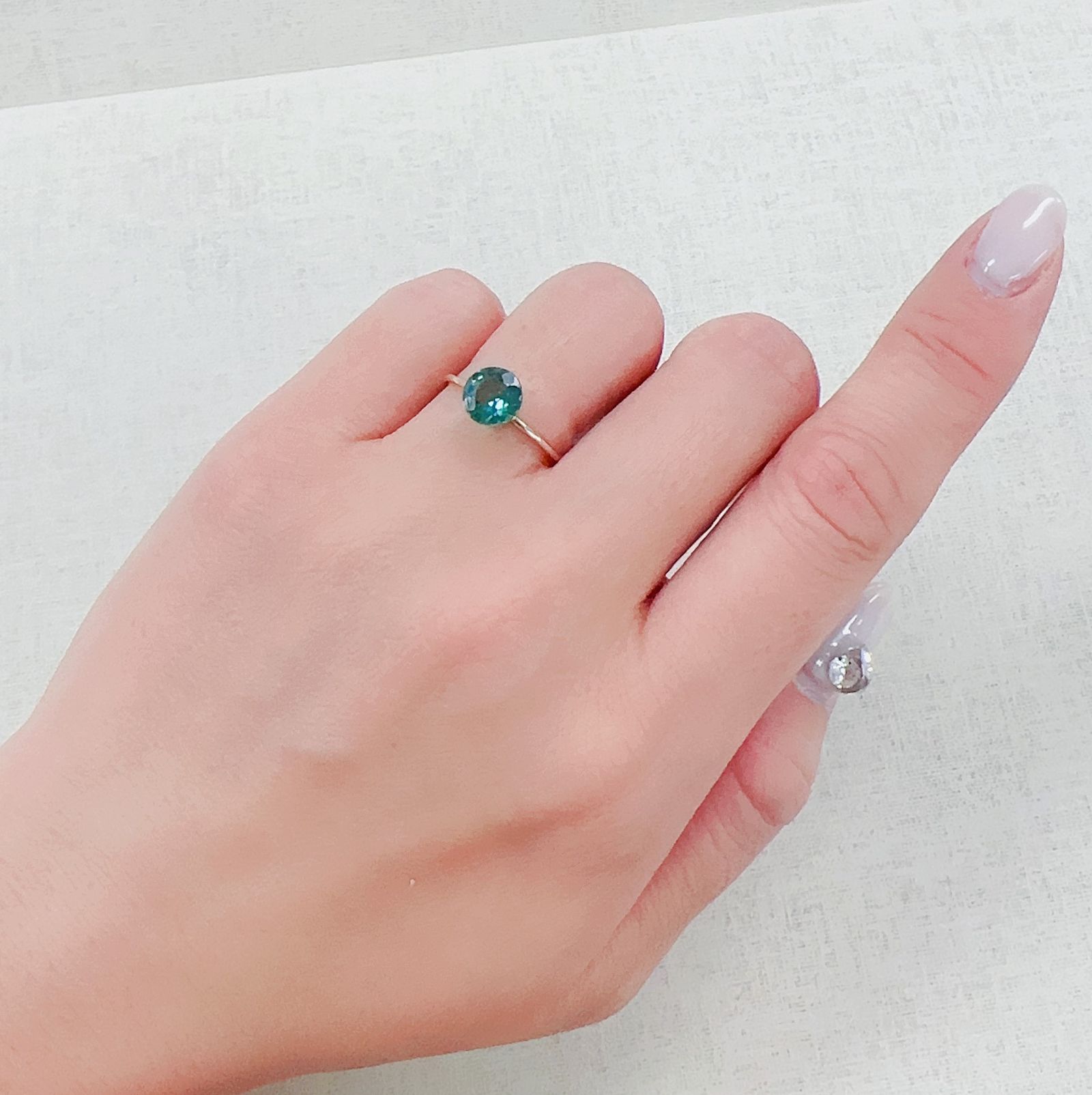 ノーブルモロキサイト マダガスカル産 1.12ct[230321369]6.7x6.7mm前後