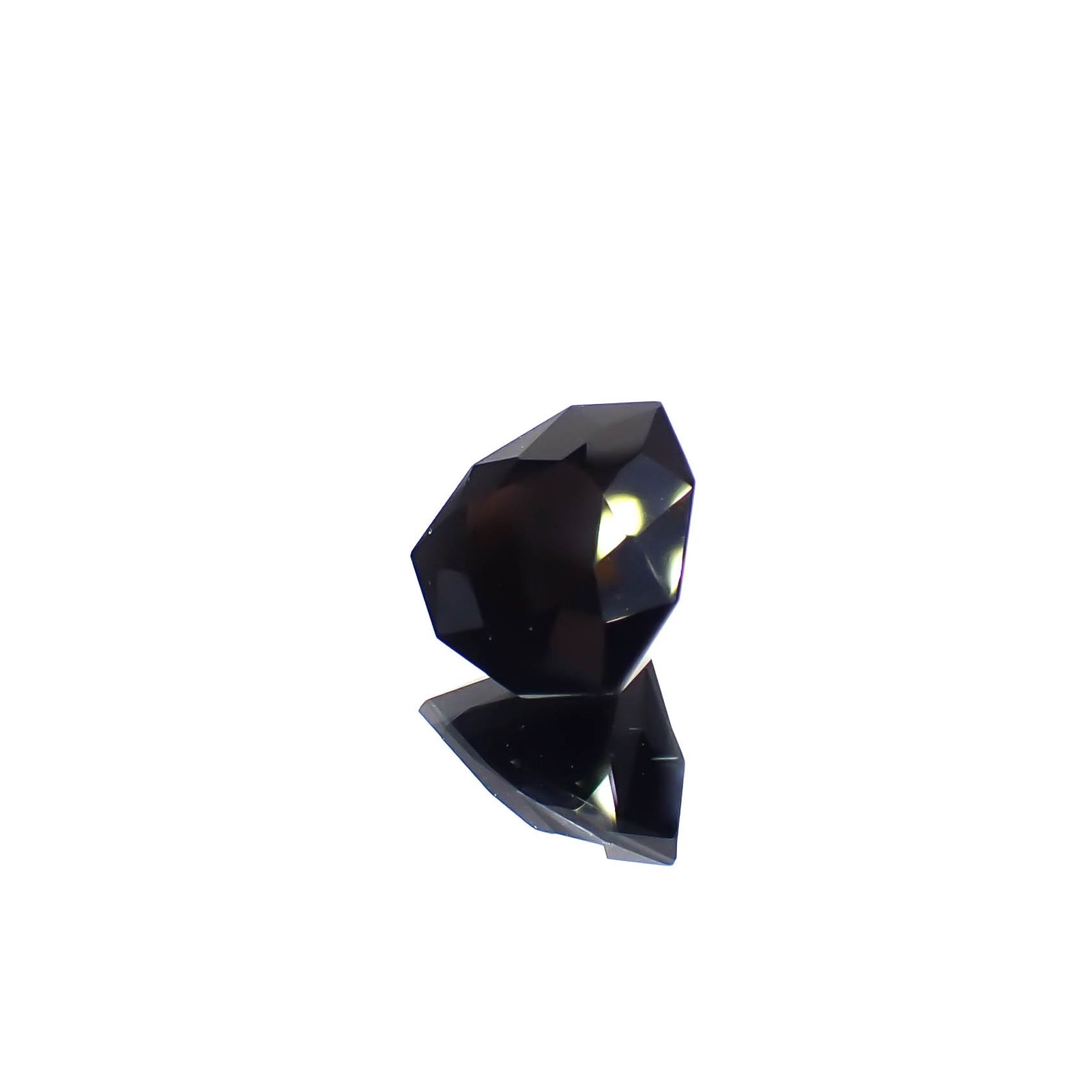 ◇カスタムカット◇モリオン チベット産 2.62ct[240527642]9.3x9.2mm前後