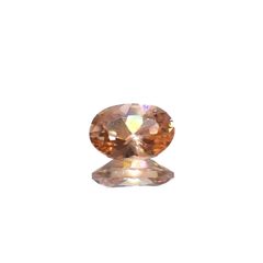 オレンジジルコン(宝石名ジルコン)スリランカ/カンボジア産 1.35ct 識別済[230321000]7.5x5.1mm前後