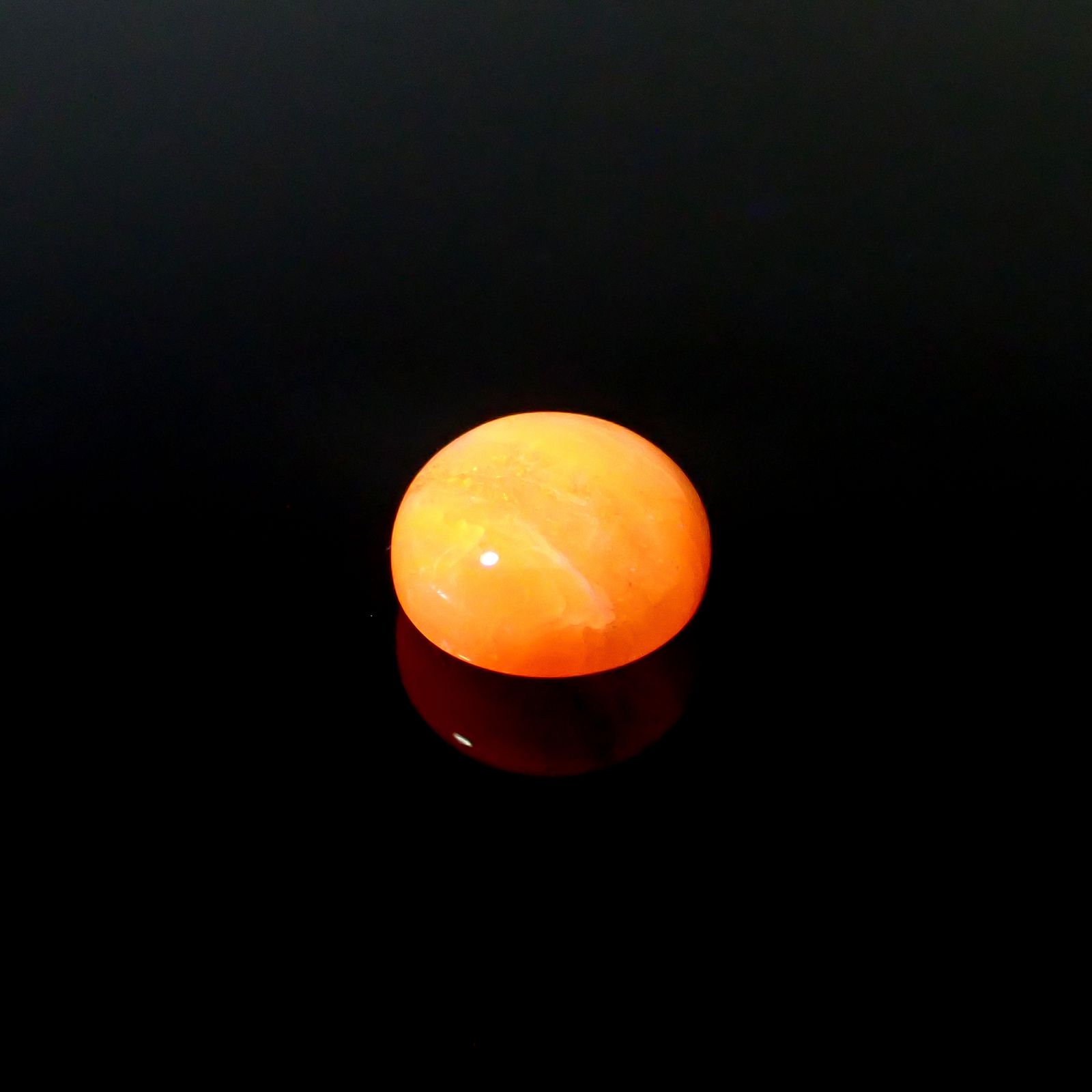 北海道オパール 北海道河東郡鹿追町然別産 5.06ct [250530396]11.6x11.6mm前後