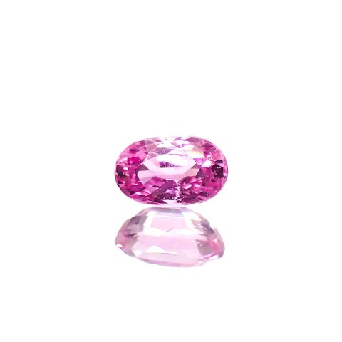 ネオンピンクサファイア スリランカ産 0.46ct[240728549]5.2x3.2mm前後