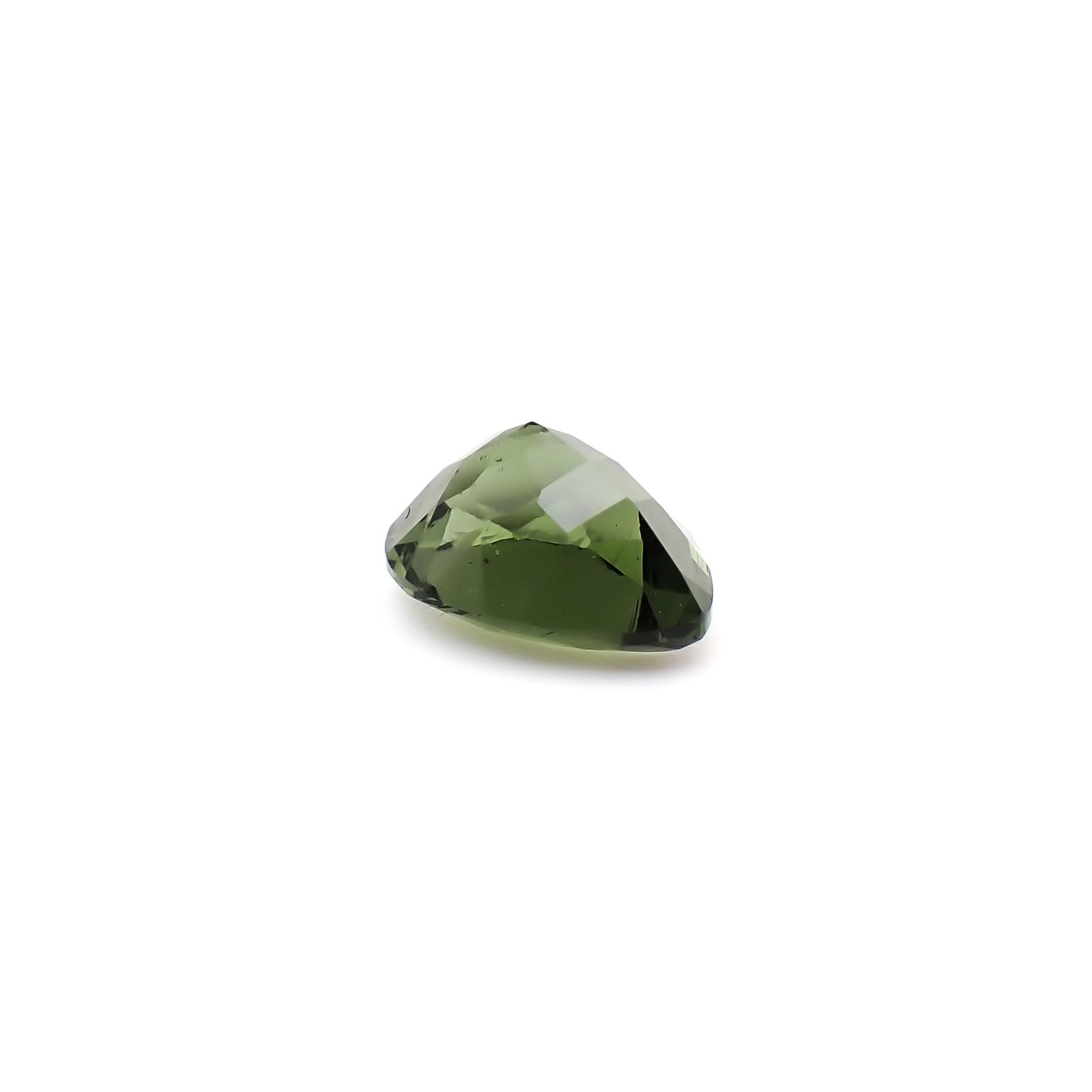 モルダバイト 発見地：旧チェコスロバキア 2.05ct / 10.1x8.1mm前後 [260832684]