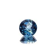 ロンドンブルートパーズ ブラジル産 1.61ct[221219302]7.1x7.1mm前後