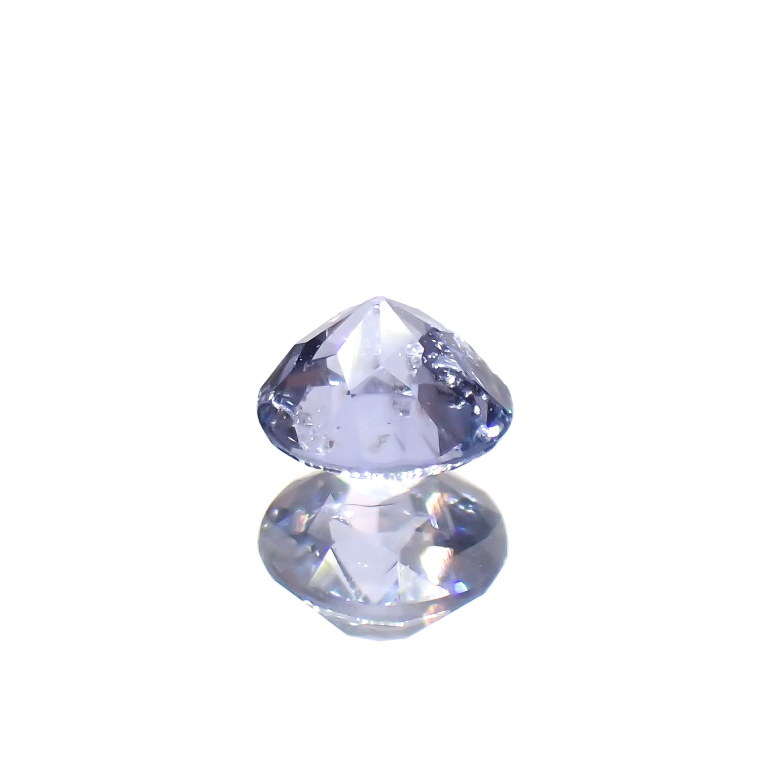コバルトブルースピネル(宝石名ブルー・スピネル)タンザニア産 0.240ct ソ付(日独)[230622543]3.66x3.74mm前後
