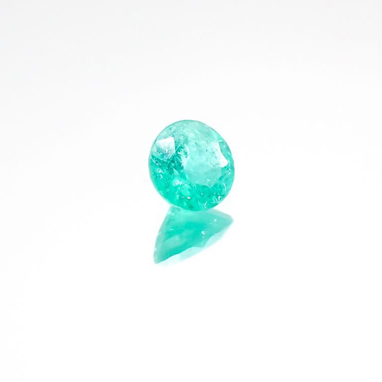 パライバトルマリン ブラジル産 ルース 0.26ct[20117232]4.1×4mm前後