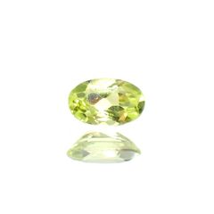 パロットクリソベリル(宝石名クリソベリル)インド産 0.23ct 識別済[220114506]4.6x2.9mm前後