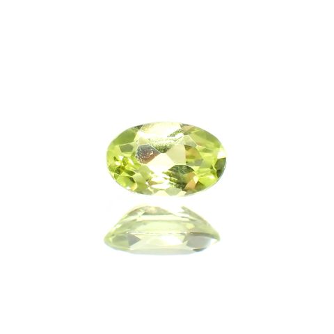パロットクリソベリル(宝石名クリソベリル)インド産 0.23ct 識別済[220114506]4.6x2.9mm前後