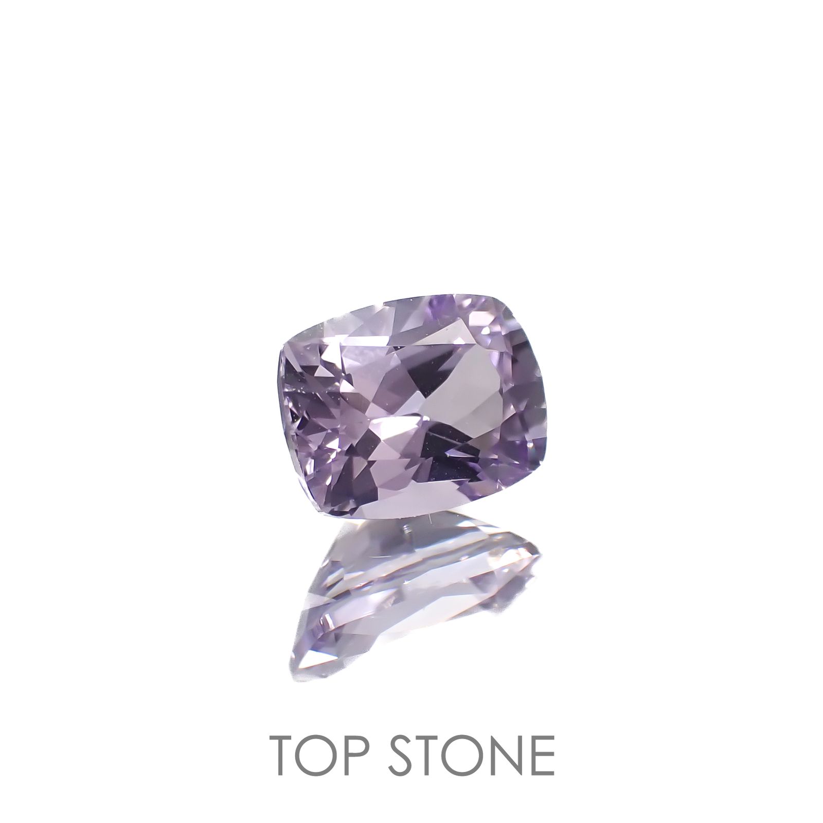 ラベンダーサファイア(宝石名サファイア)スリランカ/マダガスカル産 0.90ct 識別済[220817464]6.2x4.7mm前後