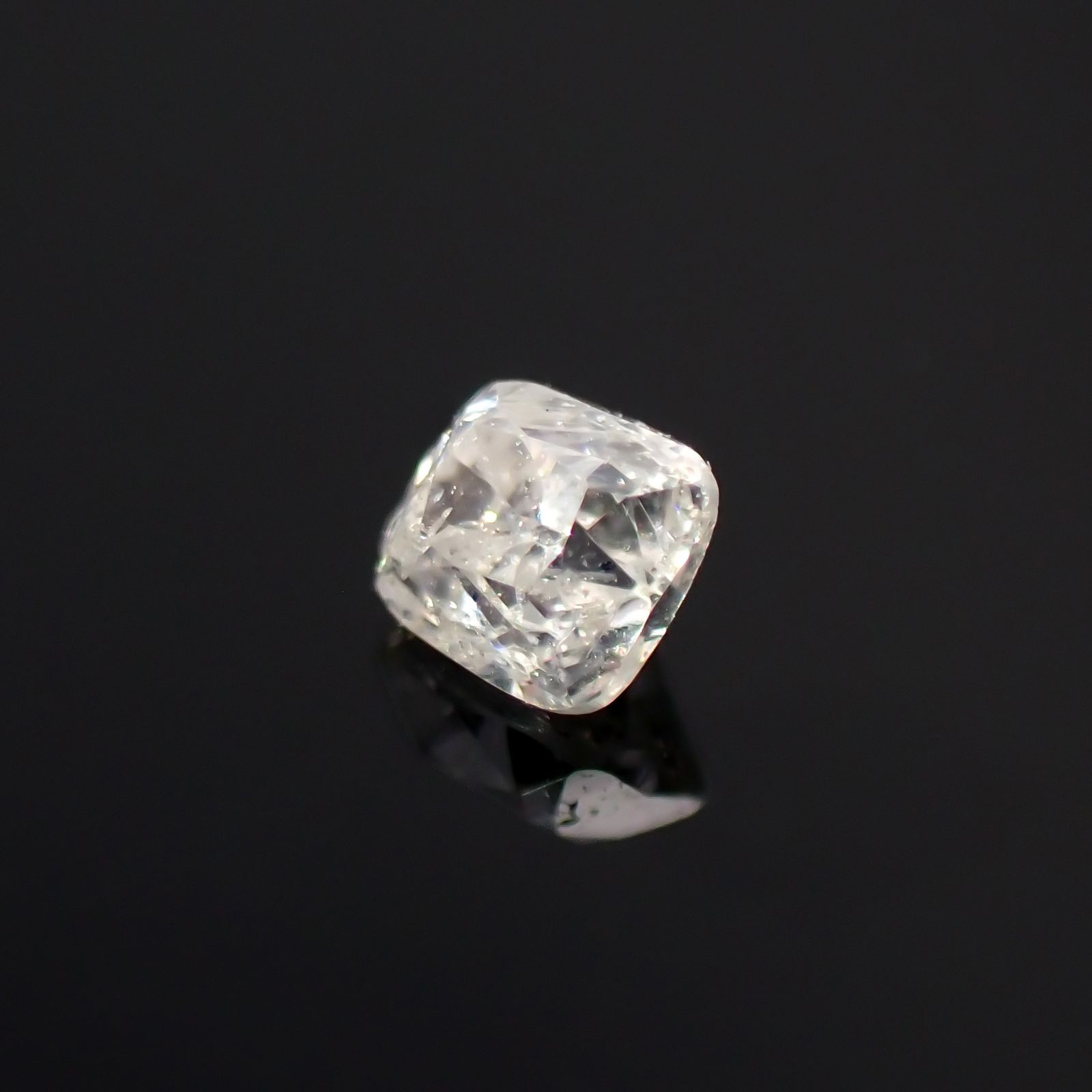 ◇オールドマインカット◇ダイヤモンド I1-SI2/F 0.040ct[231023629]1.9x1.8mm前後