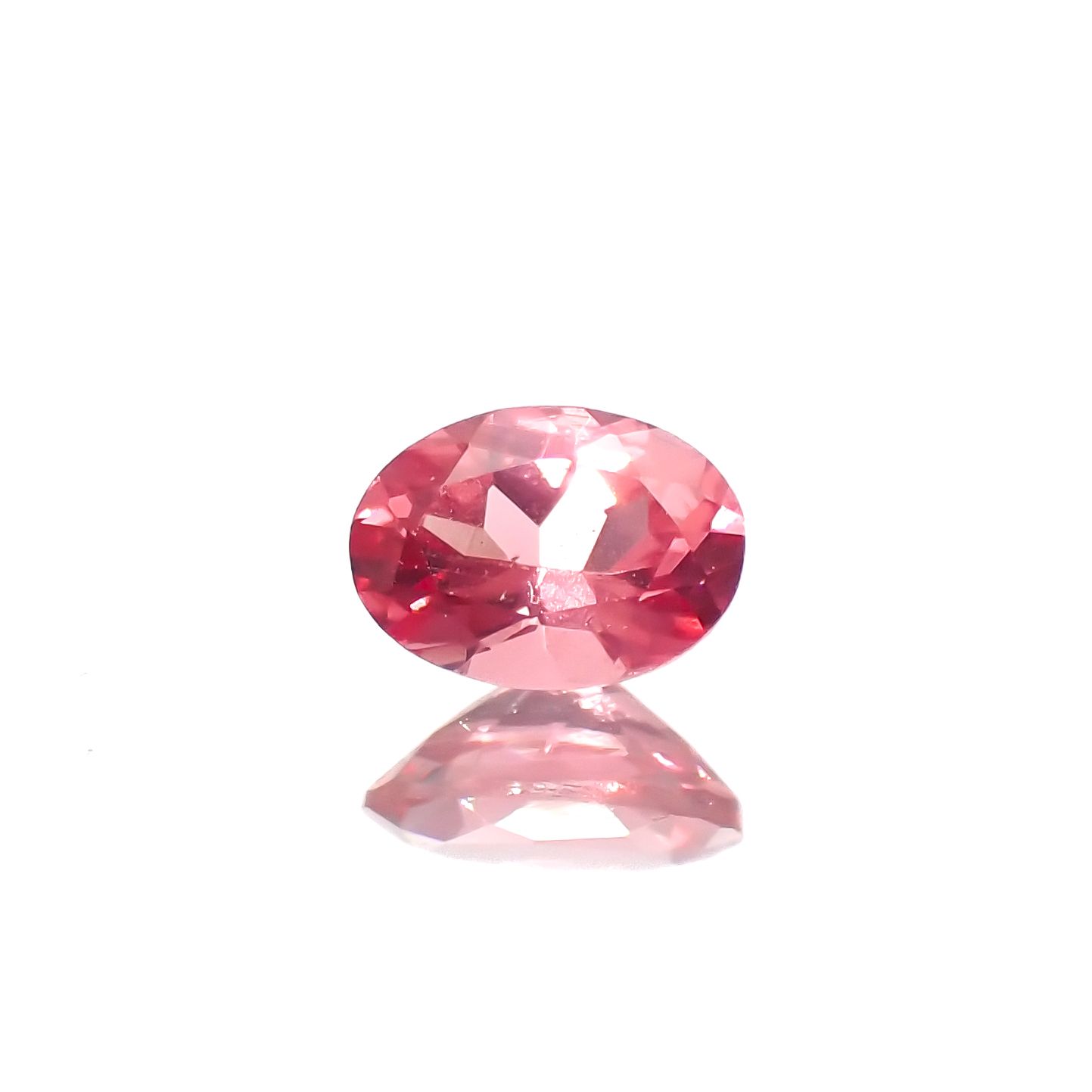 ピンクスピネル パパラチャカラー タンザニア産 0.16ct[230421854]4x2.9mm前後