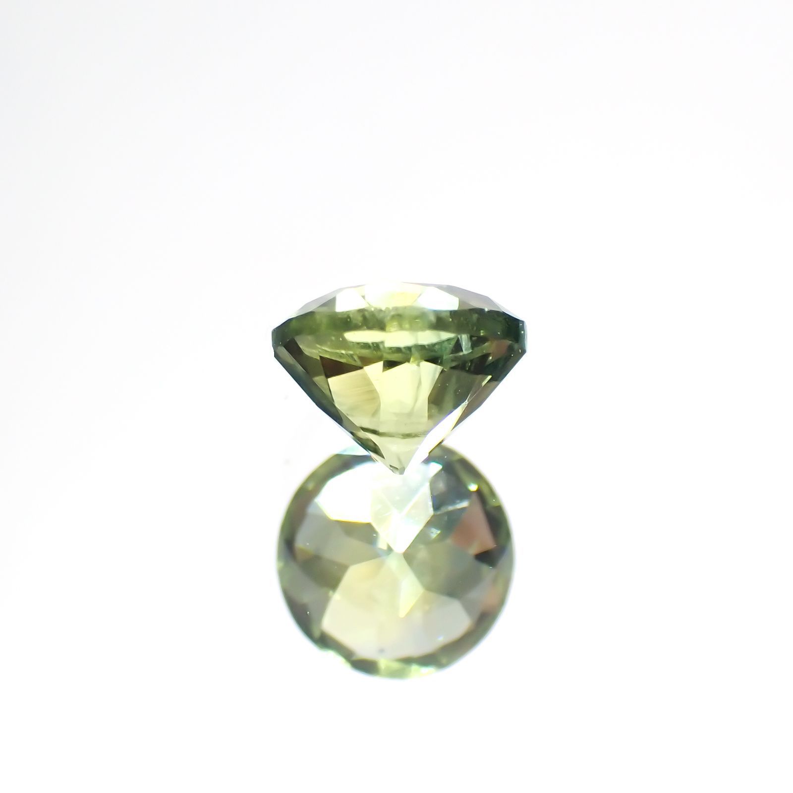 モンタナサファイア(宝石名サファイア)アメリカ・モンタナ州産 0.73ct 識別済[220114017]5.1x5.1mm前後