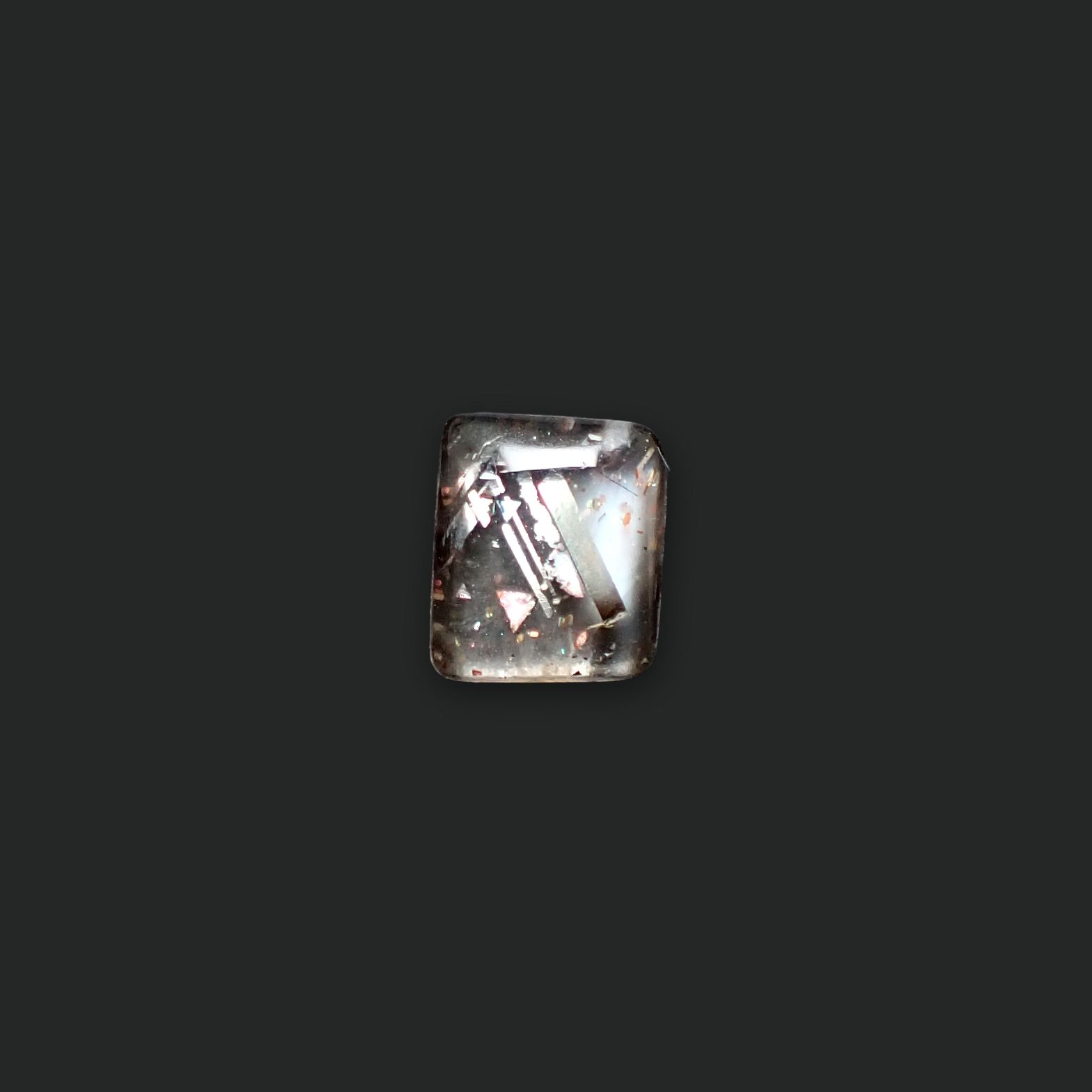レインボーラティスサンストーン オーストラリア産 0.68ct [250730691]6x5.1mm前後