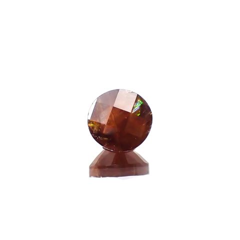 ◇チェッカーカット◇レインボーガーネット 日本・奈良県産 1.22ct[240125537]6x5.9mm前後