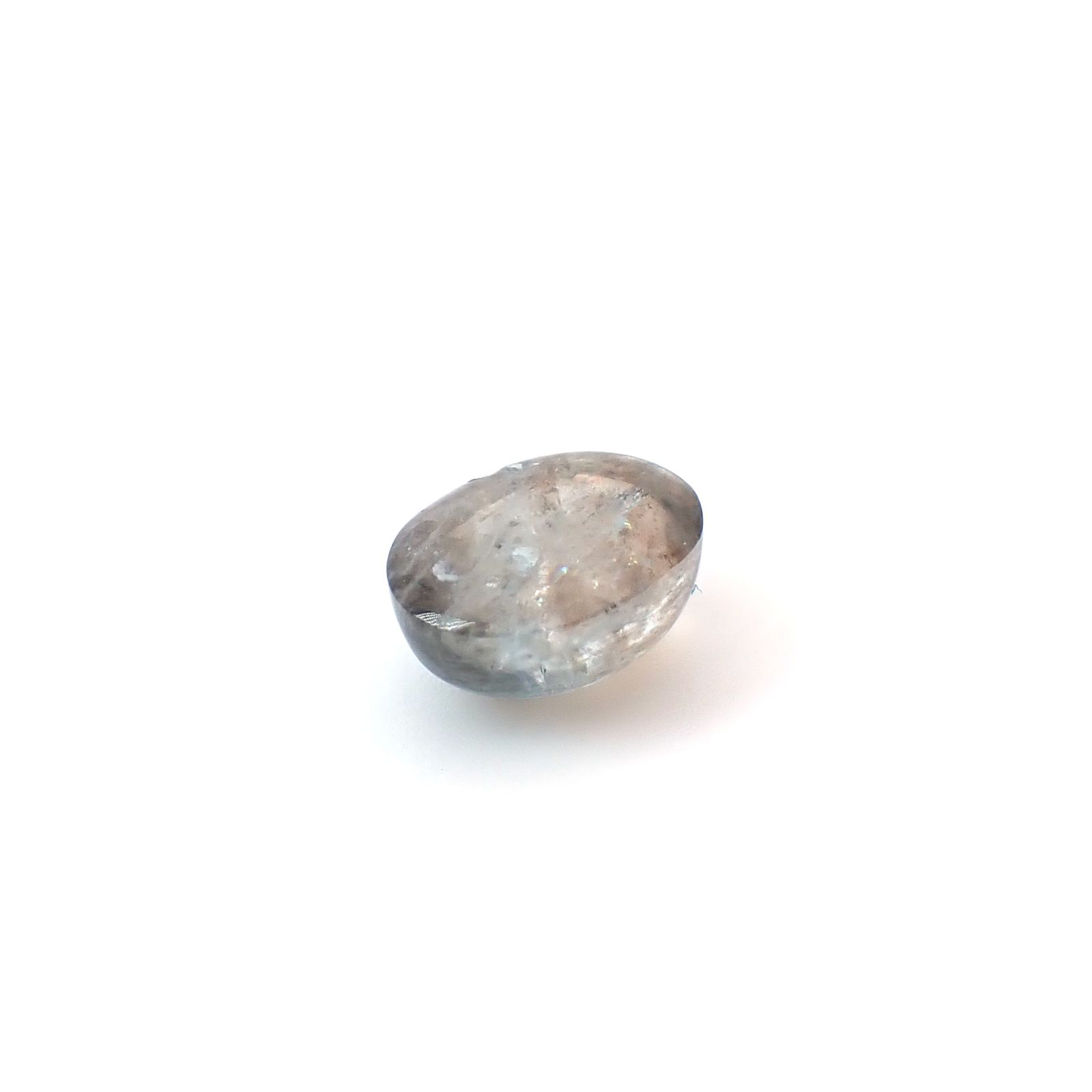 アベンチュリンアクアマリン ナイジェリア産 1.88ct / 8.2x6.3mm前後 [260919774]
