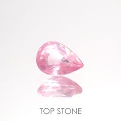 シルキーピンクスピネル(宝石名ピンク・スピネル)タンザニア産 0.61ct 識別済[220114138]6.2x4.3mm前後