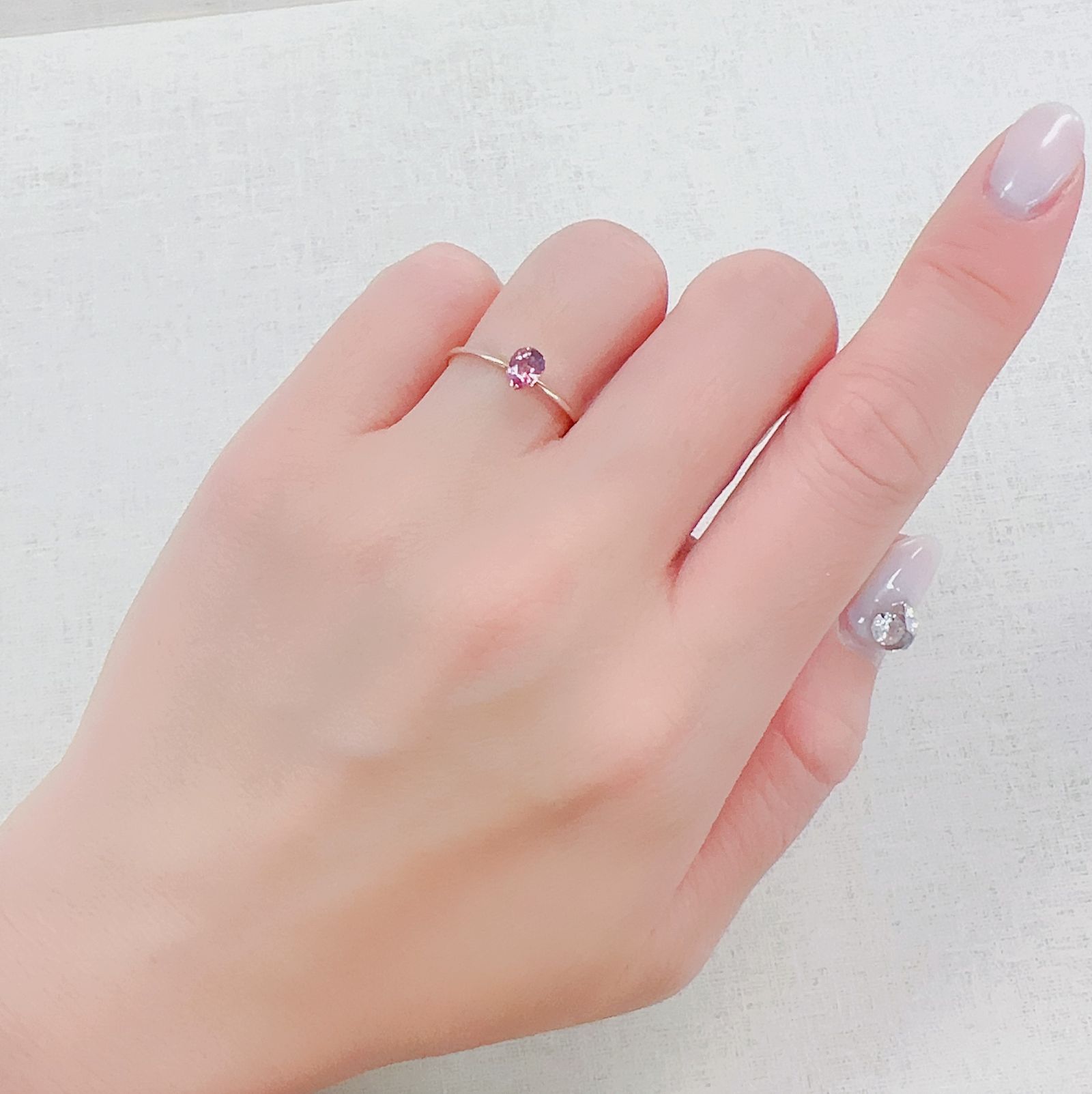 パパラチャサファイア 非加熱(宝石名サファイア/別名パパラチャ・サファイア)スリランカ産 0.387ct DGL鑑付[230421626]5.12x4.02mm前後
