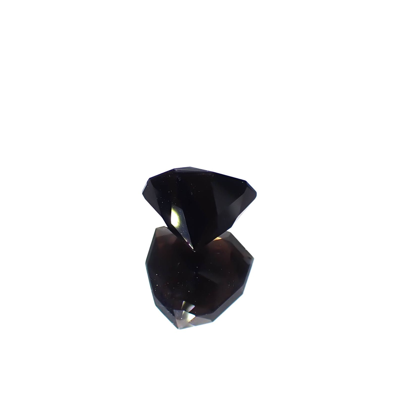 ◇カスタムカット◇モリオン チベット産 2.62ct[240527642]9.3x9.2mm前後