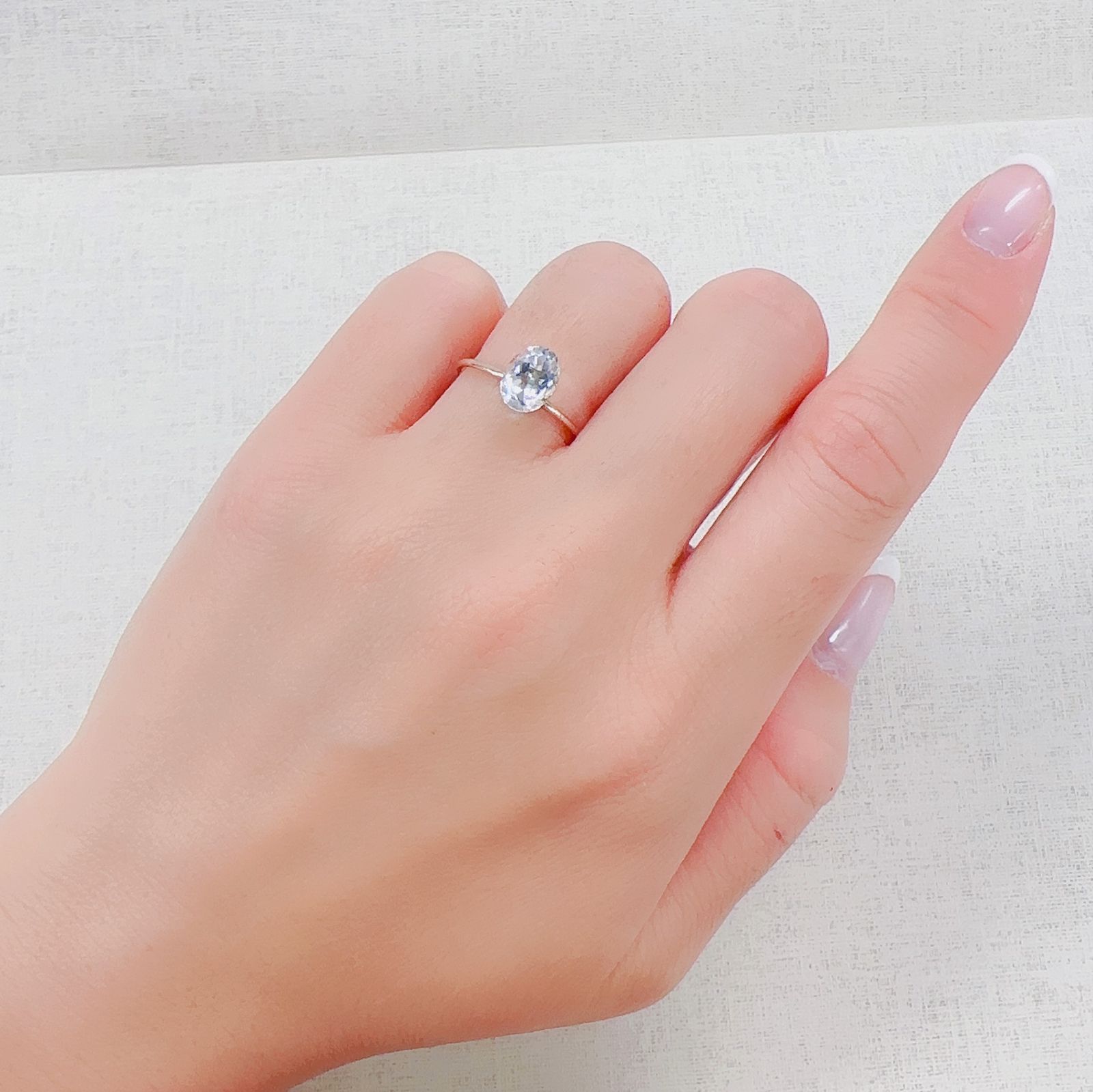 ゴッシェナイト パキスタン・ヒマラヤ産 1.12ct[230421844]8x6mm前後
