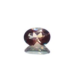 バイカラーアンデシン モンゴル産 0.71ct[231023572]7.2x5.2mm前後