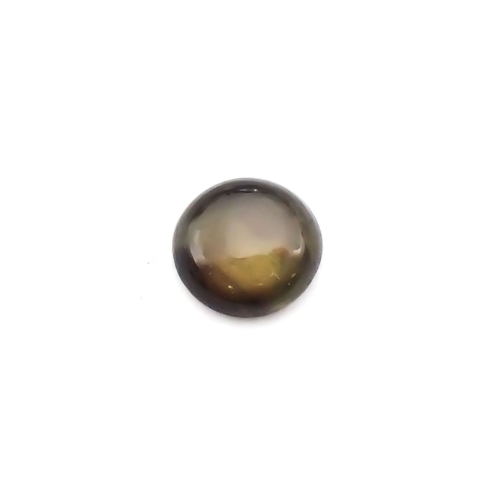 ゴールドシーンサファイア(宝石名シーン・サファイア)ケニア産 識別済 0.41ct / 4.5x4.5mm前後 [260816219]