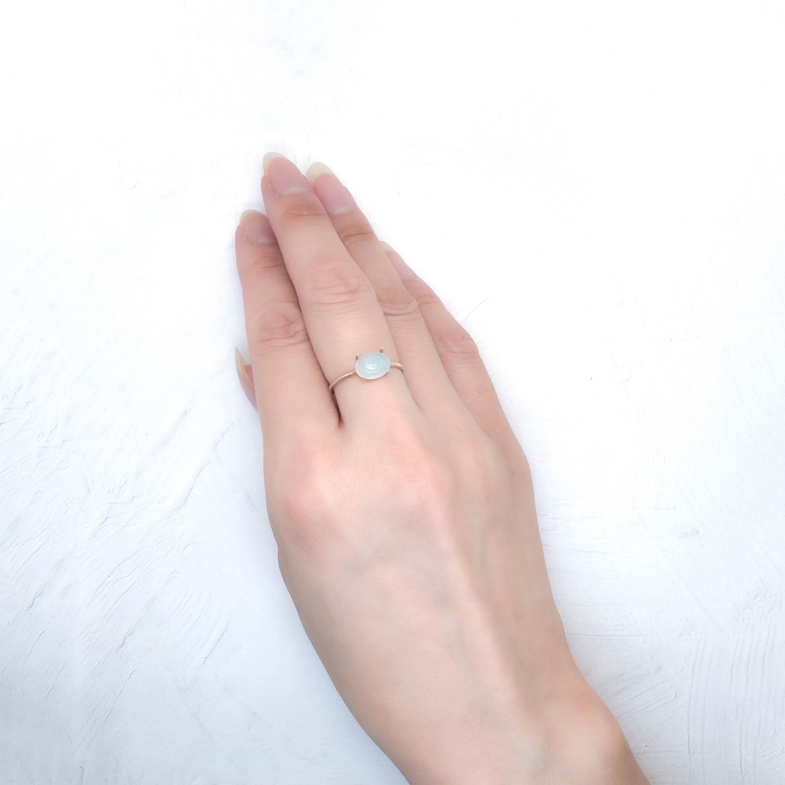 パライバトルマリンインクォーツ(宝石名トルマリンインクォーツ/別名パライバ・トルマリンインクォーツ) ブラジル産 識別済 1.26ct / 8×6.2mm前後 [251012002]