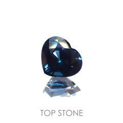 ブルースピネル(宝石名ブルー・スピネル) スリランカ産 1.191ct ソ付(彩珠)[21019363]6.1×6.9mm前後