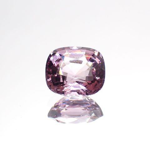 パープルスピネル(宝石名スピネル)ビルマ産 1.41ct 識別済[231124305]7.3x6.2mm前後