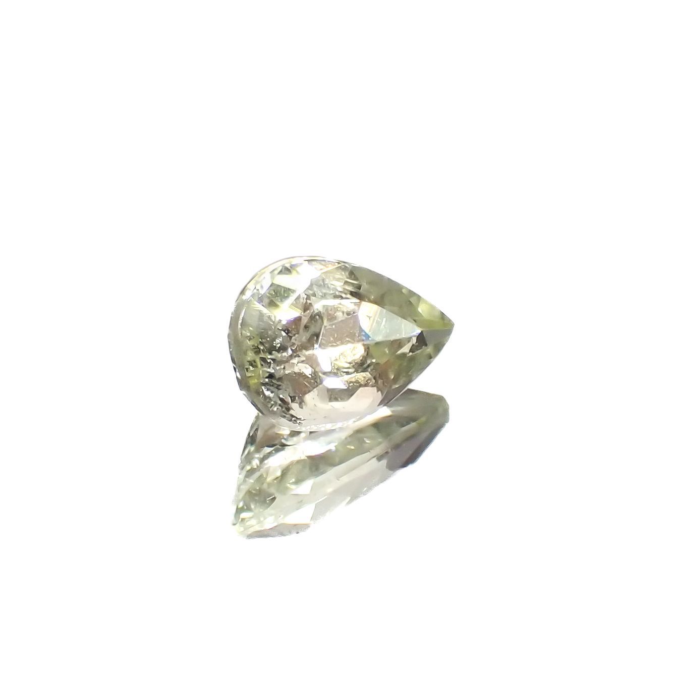 ブラジリアナイト(宝石名ブラジリアナイト)ブラジル産 0.77ct 識別済[230220693]7.4x4.8mm前後