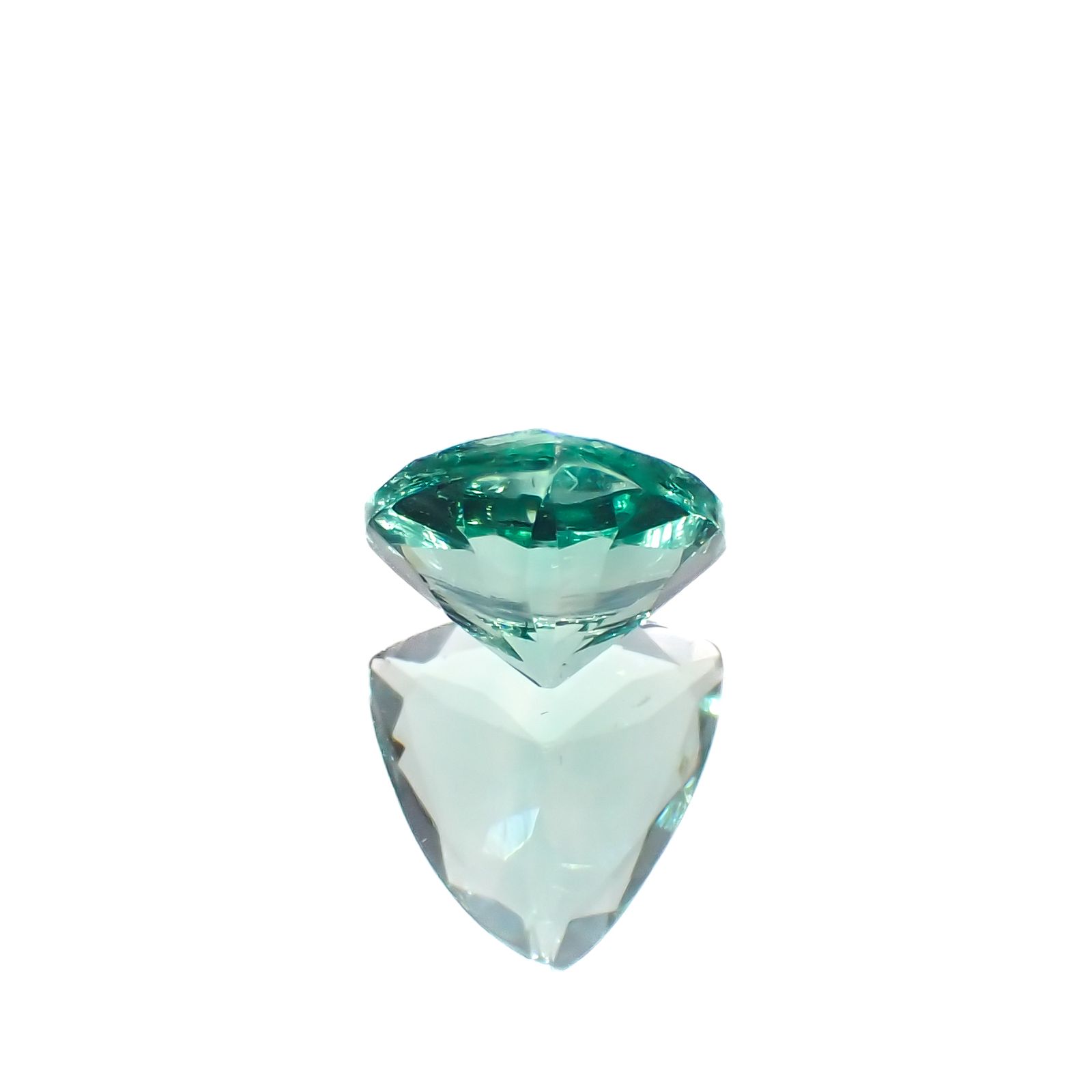 フローライト フルオレッセンス イギリス・ロジャリー鉱山産 1.23ct[230923327]7.1x6.9mm前後
