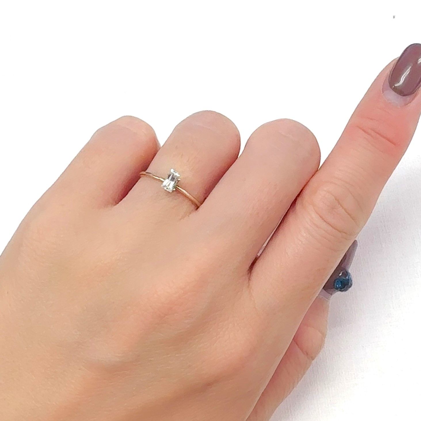 リューコガーネット ビルマ産 0.30ct[240728472]4.9x2.7mm前後