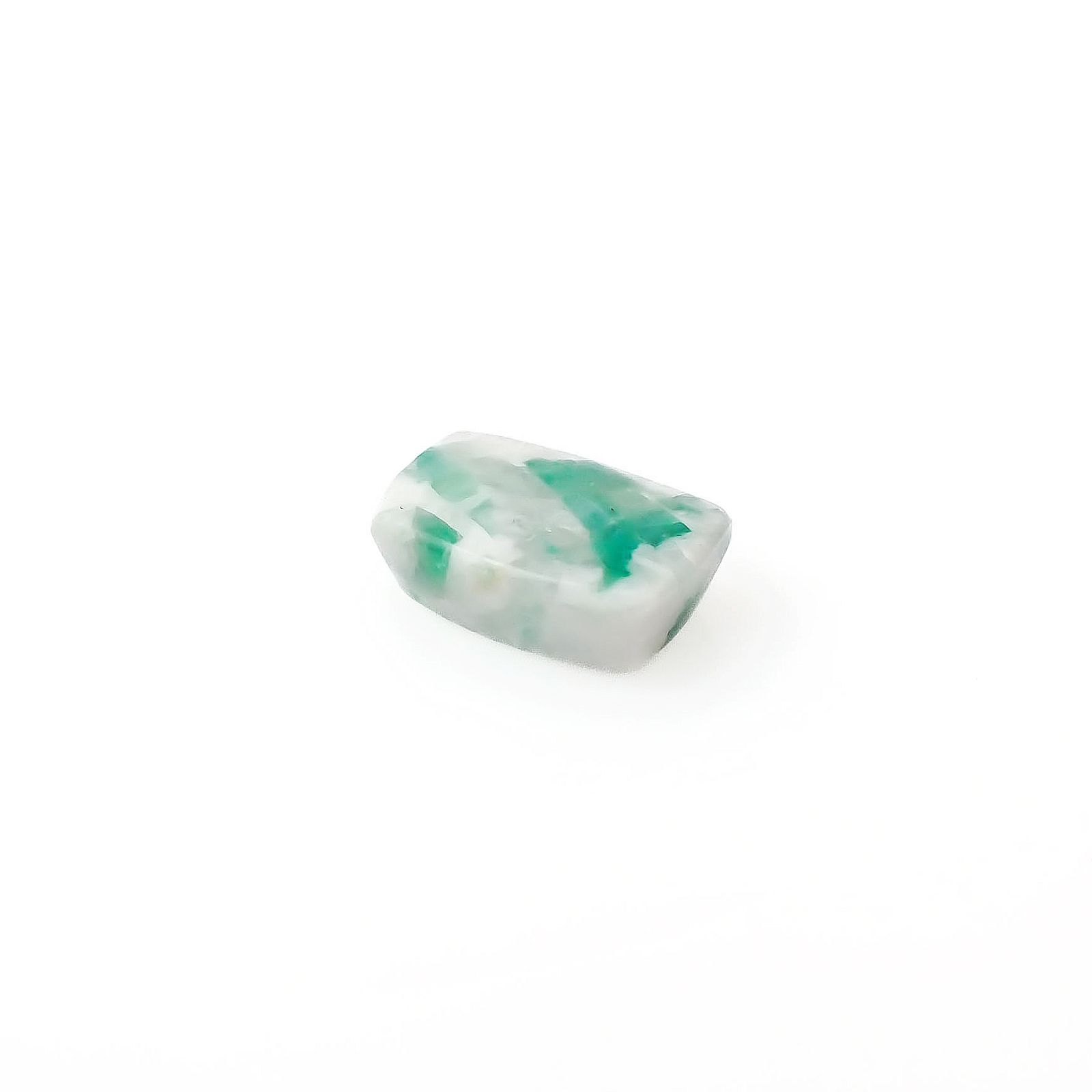 マトリックスエメラルド(エメラルドインクォーツ/フェルドスパー) ブラジル産 3.31ct[240326492]10.6x7.4mm前後