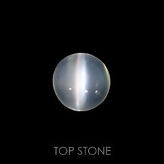 ムーンストーンキャッツアイ(宝石名ムーンストーン・キャッツアイ) インド産 5.13ct 識別済[210912732]10×10mm前後