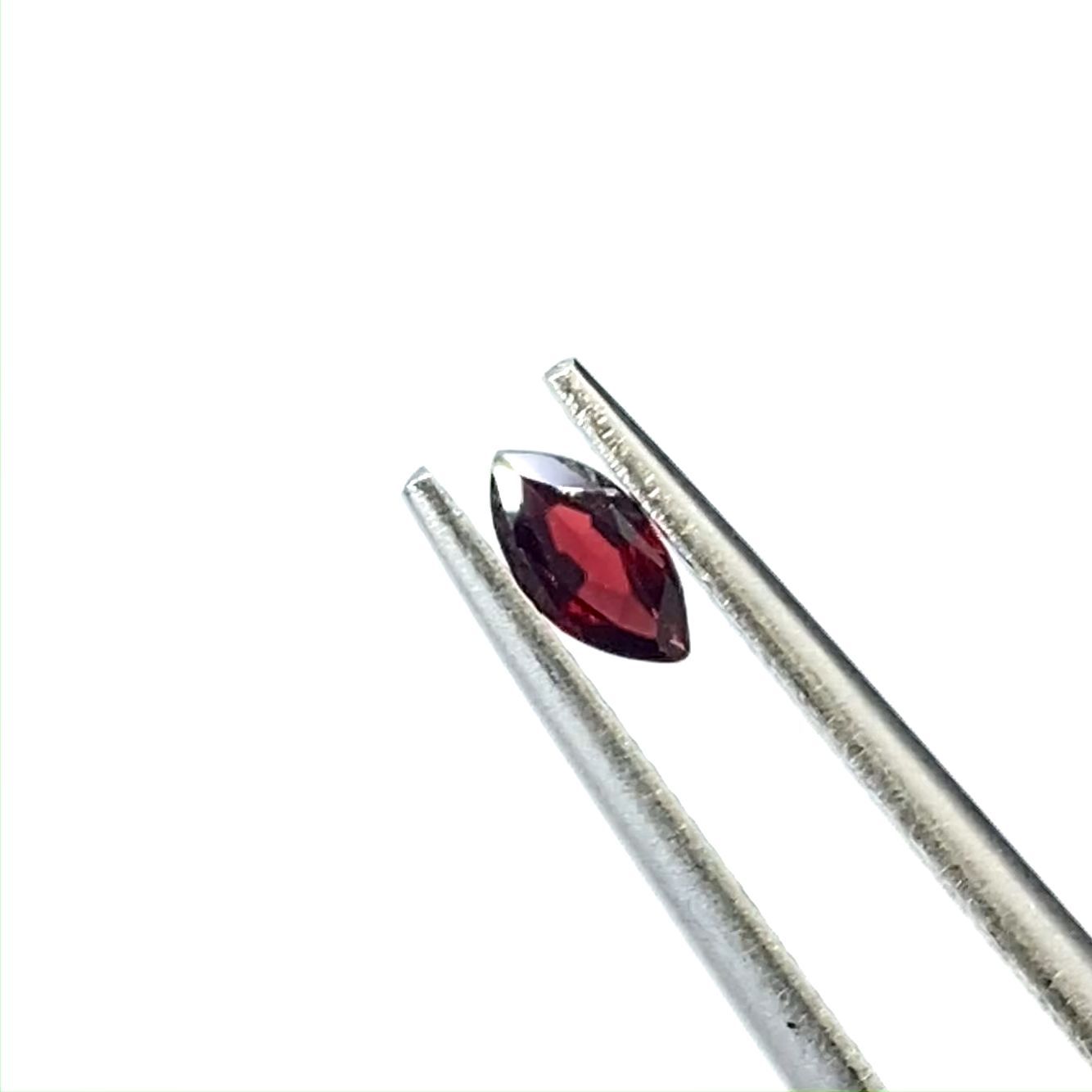 レッドスピネル(宝石名レッド・スピネル) タンザニア産 0.13ct 識別済