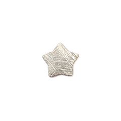◇カスタムカット・スター◇アルタイ隕石 発見地：中国 0.78ct [250129810]9.3x9.2mm前後