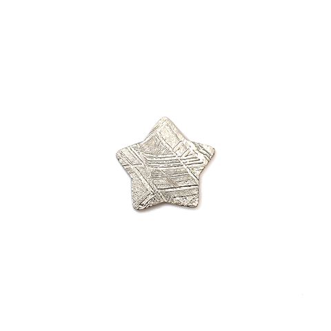 ◇カスタムカット・スター◇アルタイ隕石 発見地：中国 0.78ct [250129810]9.3x9.2mm前後