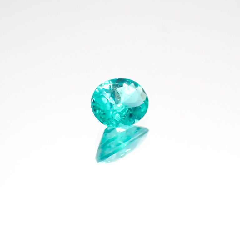 パライバトルマリン ブラジル産 ルース 0.176ct[20117304]4.1×3.1mm前後