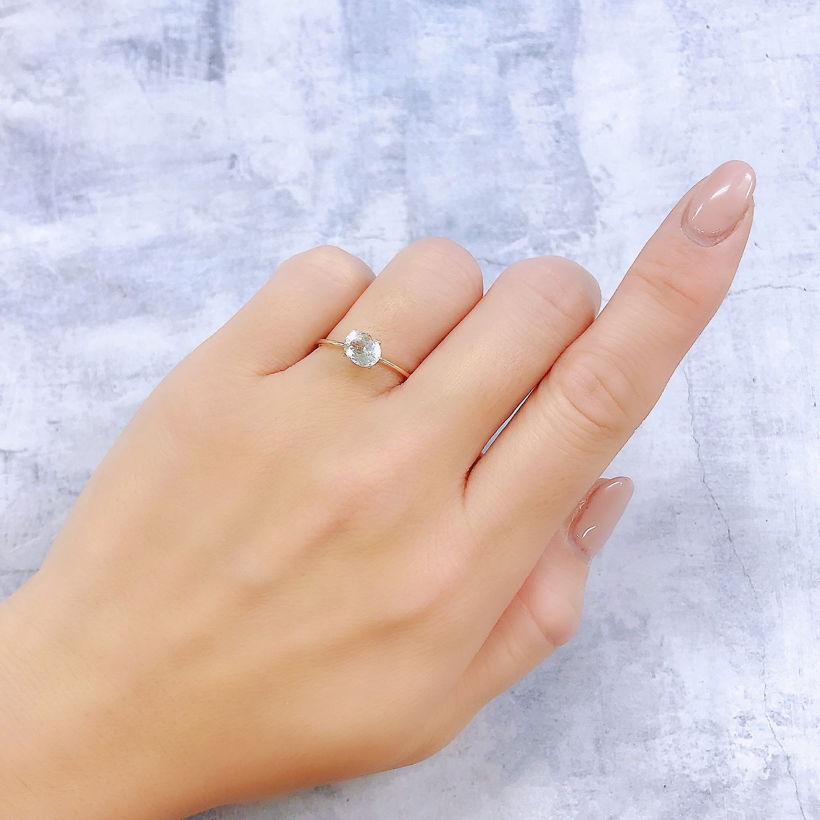 フェナカイト(宝石名フェナカイト)マダガスカル/ブラジル産 0.85ct 識別済[221119143]6.6x5.3mm前後