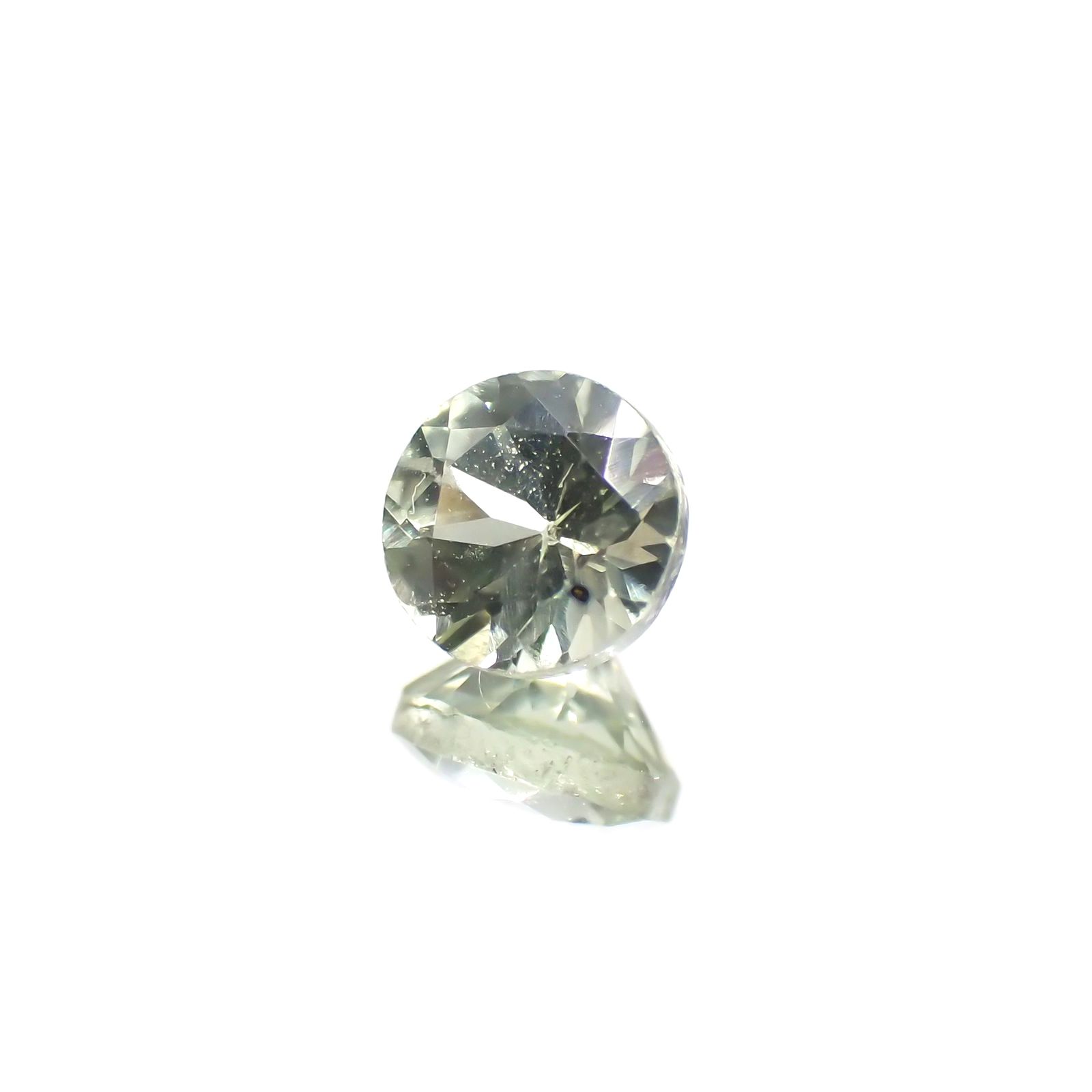 モンタナサファイア(宝石名サファイア) アメリカ・モンタナ州産 0.36ct 識別済[250712116]3.9×3.9mm前後