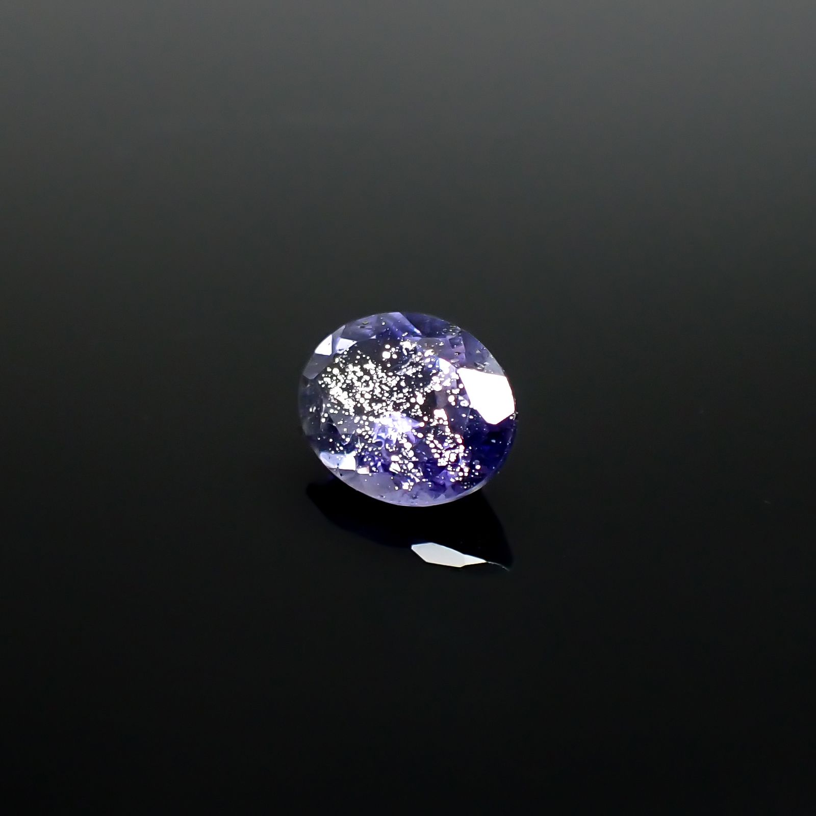 アイオライトサンストーン インド/ブラジル産 1.52ct[231224844]8.8x7mm前後