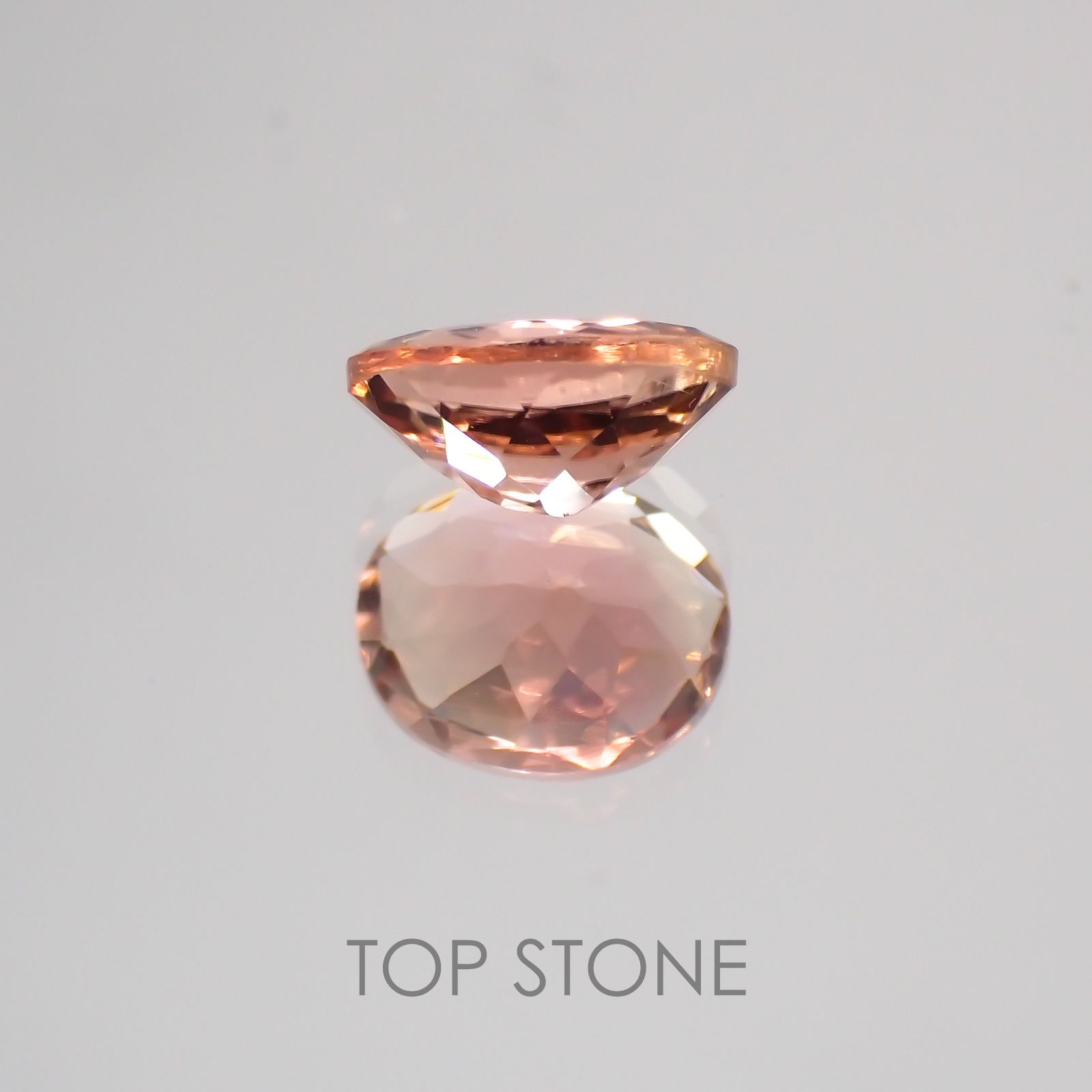 バイカラートルマリン ブラジル・アフリカ産 ルース 0.6ct[210410458]6.2×5.1mm前後