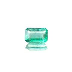 エメラルド ザンビア産 0.53ct [250430228]6x3.9mm前後