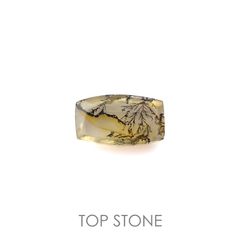 デンドリチッククォーツ ブラジル産 4.03ct[220616707]14.5x8.4mm前後