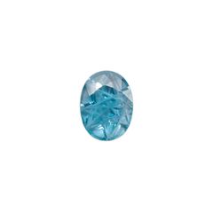 ◇甲州貴石切子Plus Three◇ブルージルコン カード付き(宝石名ジルコン)カンボジア産 1.55ct 識別済[220114610]7.9x6mm前後
