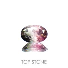 バイカラートルマリン ブラジル産 0.72ct[230220405]6.9x4.8mm前後