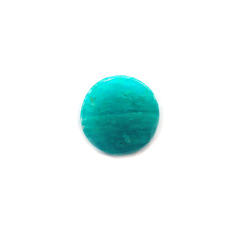 マトリックスアマゾナイト(アマゾナイトインクォーツ/フェルドスパー) ブラジル産 3.67ct[230823088]11x11mm前後