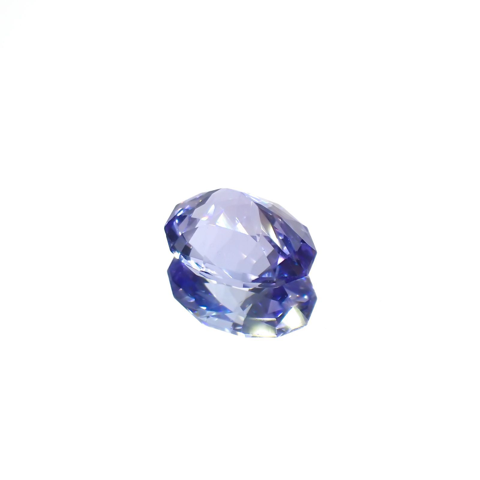 ◇カスタムカット◇タンザナイト(宝石名タンザナイト)タンザニア産 1.31ct 識別済[221118959]8.6x6.5mm前後