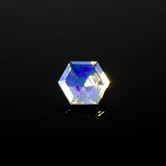 ◇ヘキサゴンカット◇エチオピアオパール エチオピア産 0.32ct[240226218]5.1x5mm前後