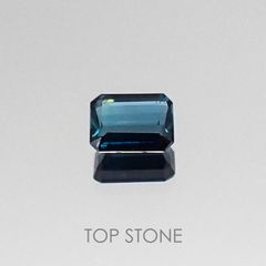インディゴライト ブラジル産 ルース ソーティング付き 0.49ct[20073908]5.5×4.4mm前後