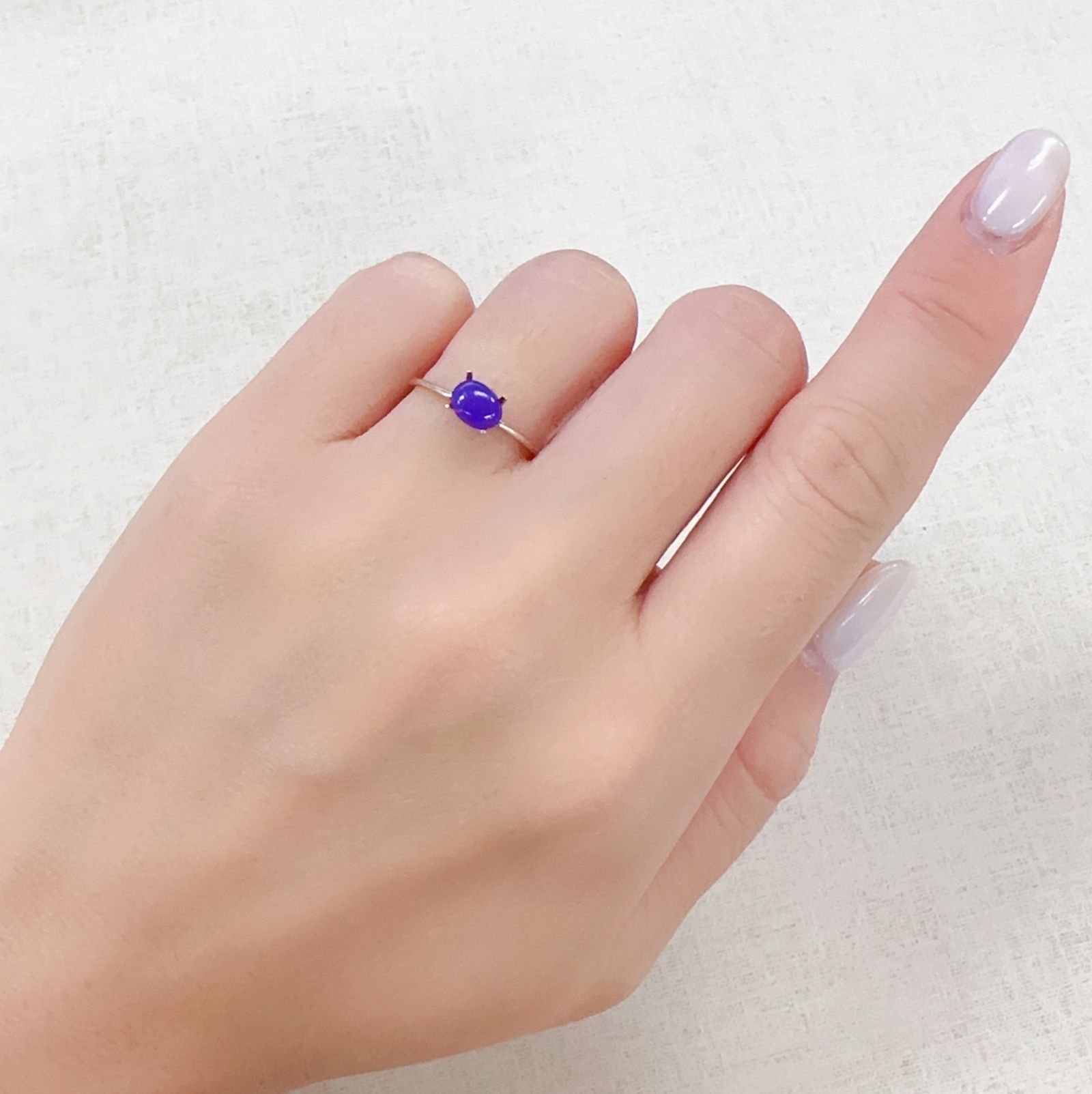 スギライト 南アフリカ産 0.49ct[230722870]6x4.8mm前後